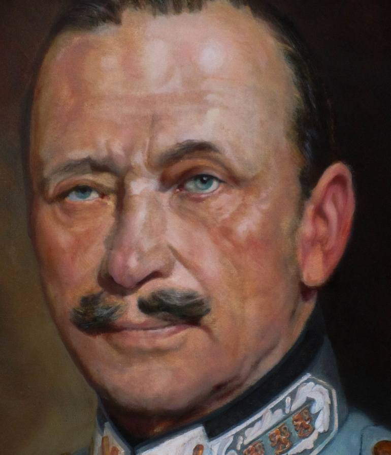 Original Portrait Painting by Yuriy Matrosov
