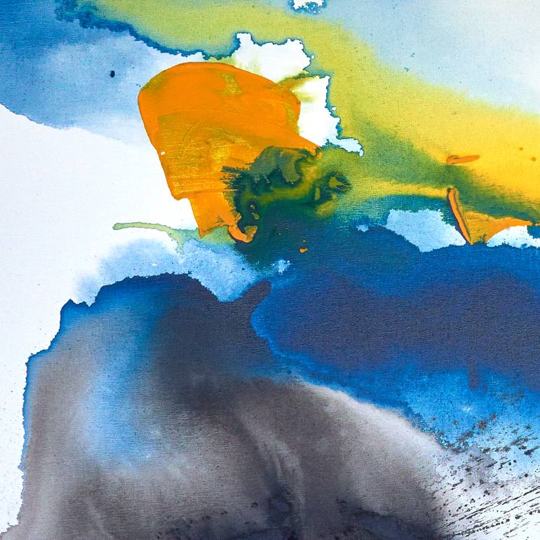 Original Abstract Expressionism Abstract Painting by James Gardiner