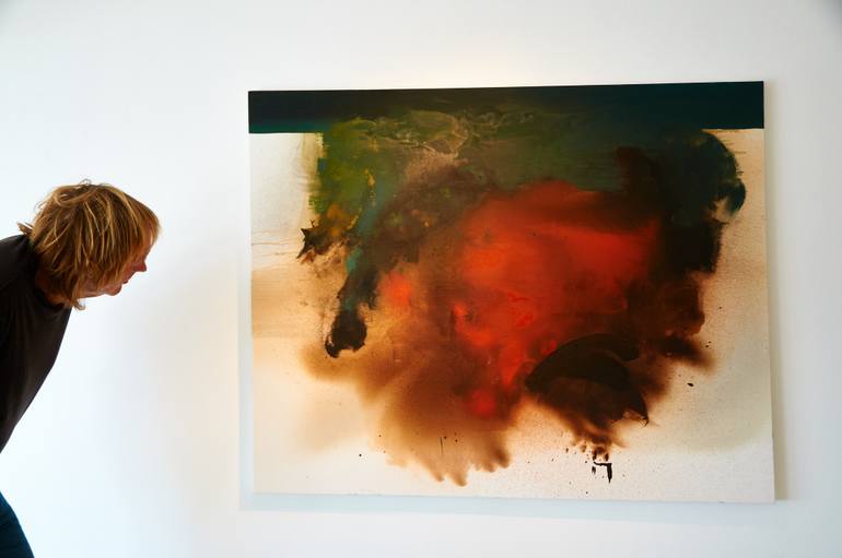 Original Abstract Expressionism Abstract Painting by James Gardiner