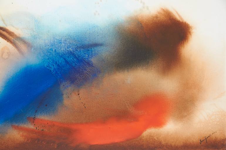 Original Abstract Expressionism Abstract Painting by James Gardiner
