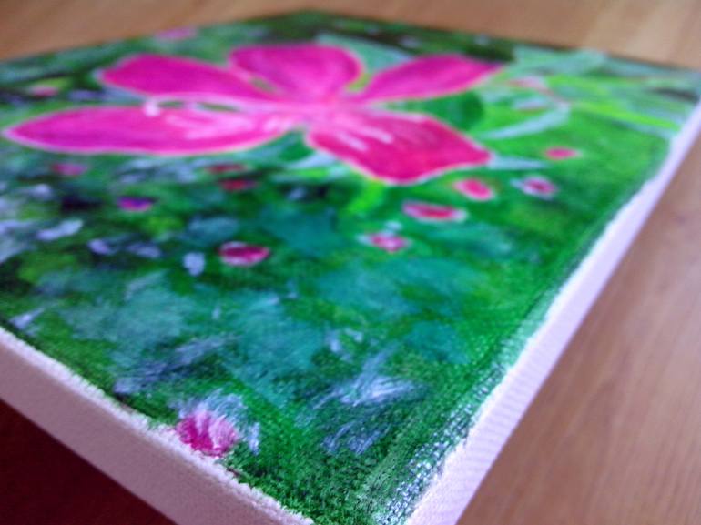 Original Floral Painting by Yulia Romanova