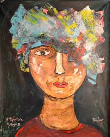 Original Expressionism Portrait Paintings by Juan Tardivo