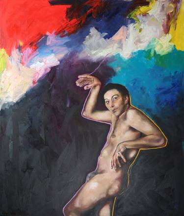 Original Conceptual Nude Paintings by Juan Tardivo