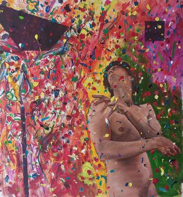 Original Conceptual Nude Paintings by Juan Tardivo