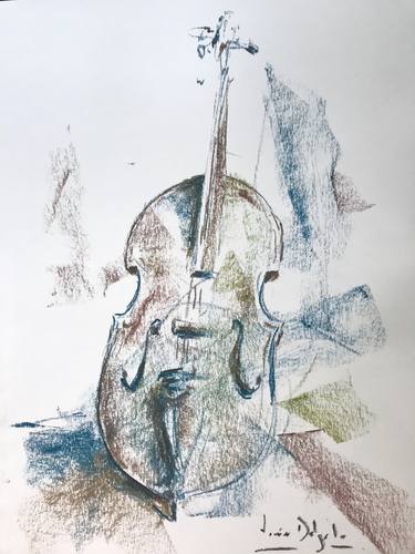 Print of Expressionism Music Drawings by Javier Delgado