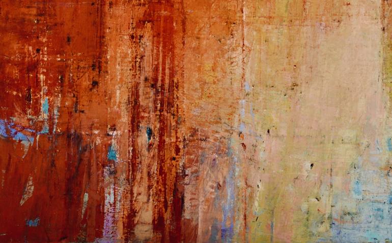 Original Abstract Expressionism Abstract Painting by Christian Landier