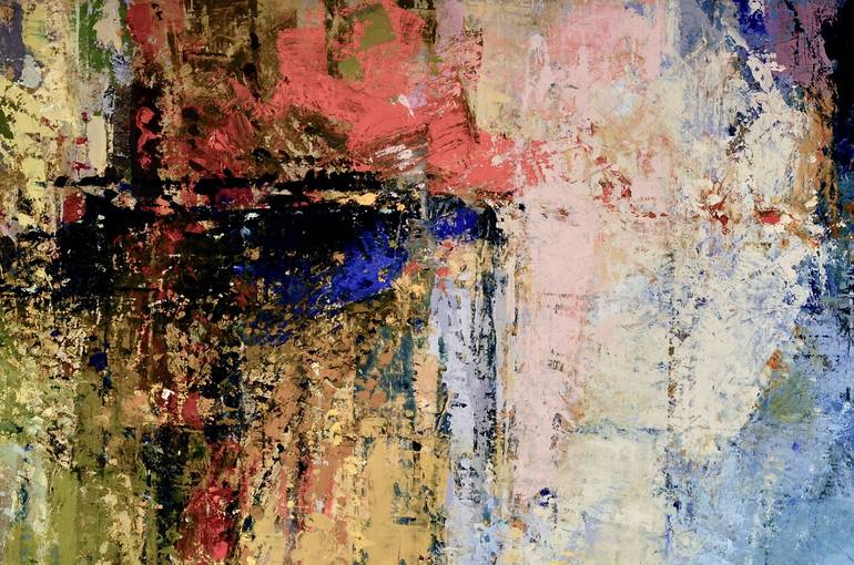 Original Abstract Expressionism Abstract Painting by Christian Landier