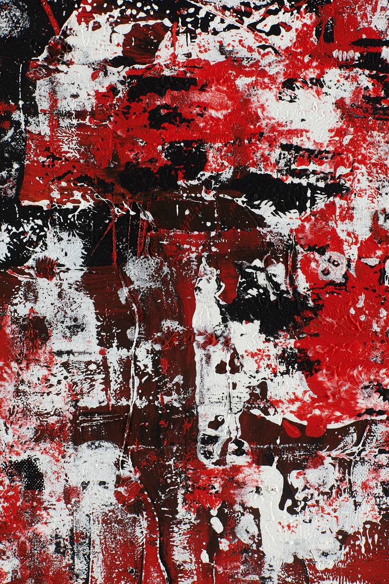 Original Abstract Expressionism Abstract Painting by Manfredo Weihs