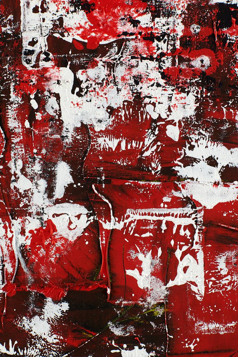 Original Abstract Expressionism Abstract Painting by Manfredo Weihs