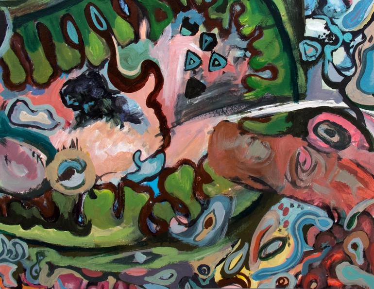 Original Abstract Painting by Lee Young