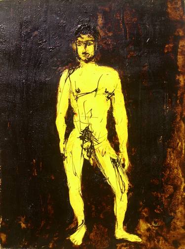 Print of Figurative Nude Paintings by Felix Felbermayer