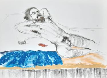 Print of Body Drawings by Felix Felbermayer