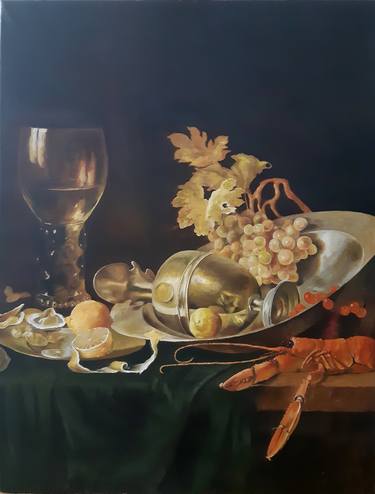 Original Cuisine Paintings by Felix Felbermayer