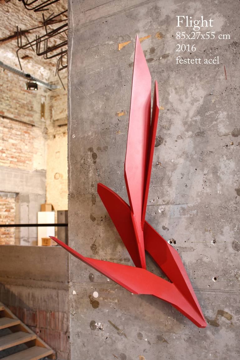 Original Abstract Sculpture by Antal Plank