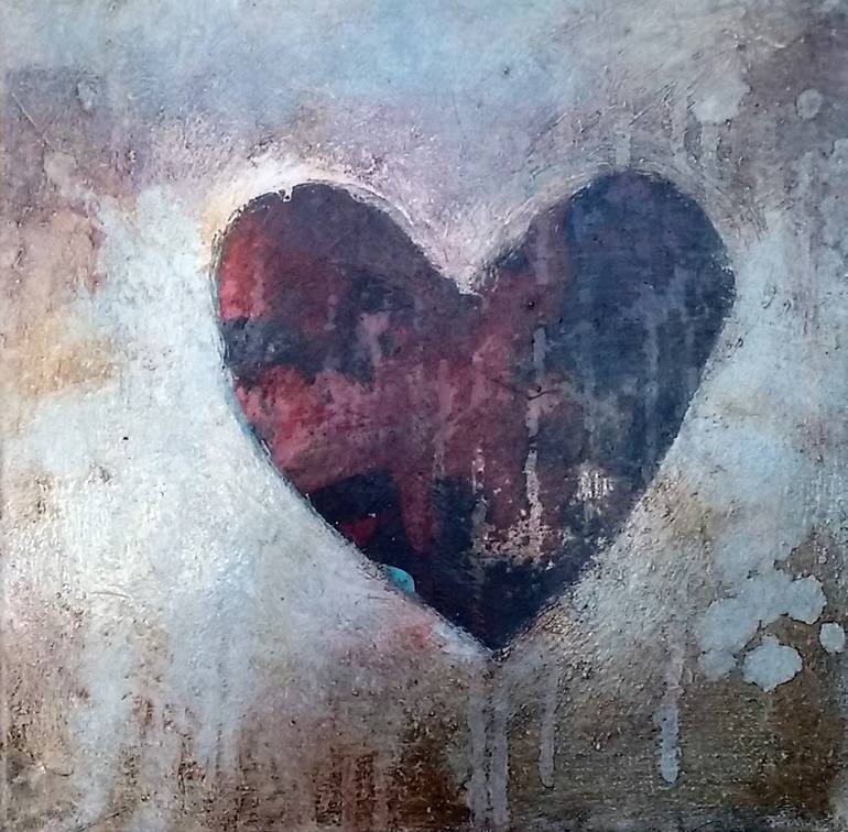 The Excavated Heart Painting by Georgianne Fastaia | 