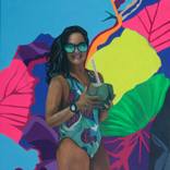 Coconut girl by Christophe Carlier
