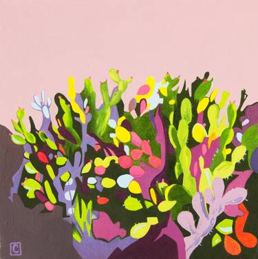 Print of Figurative Garden Paintings by Christophe Carlier