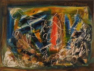 Print of Abstract Expressionism Abstract Paintings by Umran Yegin