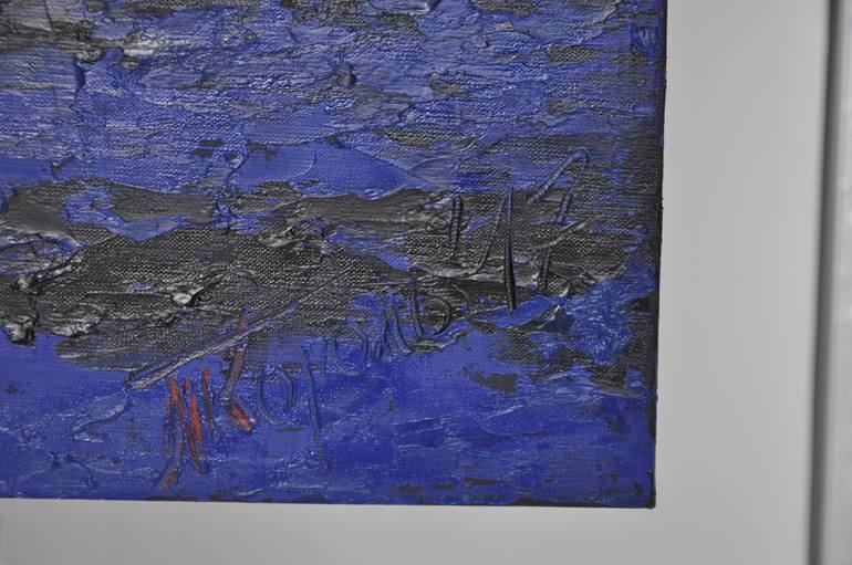 Original Abstract Seascape Painting by Tetiana Korol