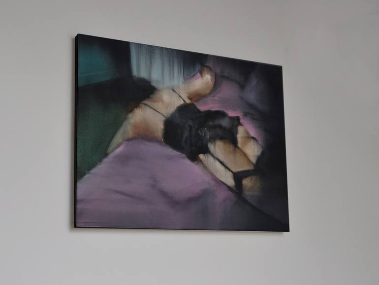 Original Figurative Nude Painting by Artur Wiernicki