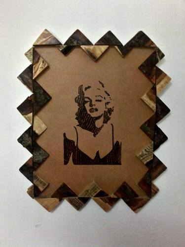 Original Fine Art Celebrity Printmaking by Andra Stefania