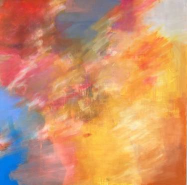 Original Contemporary Abstract Painting by Janet Massey