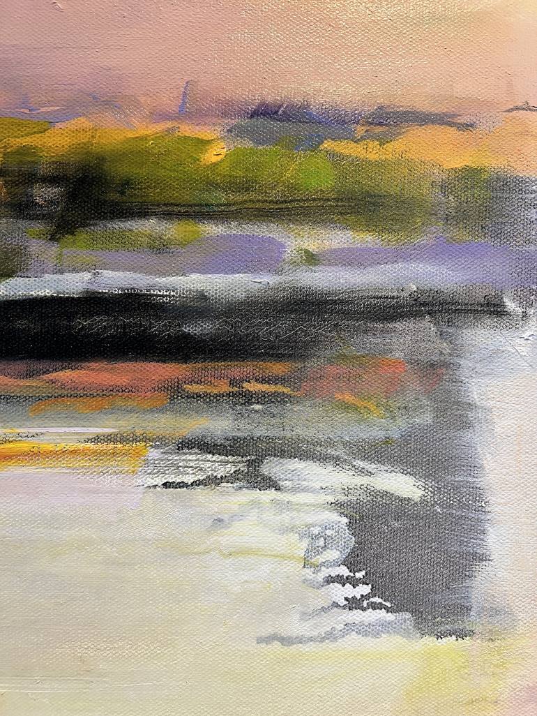 Original Abstract Landscape Painting by Janet Massey