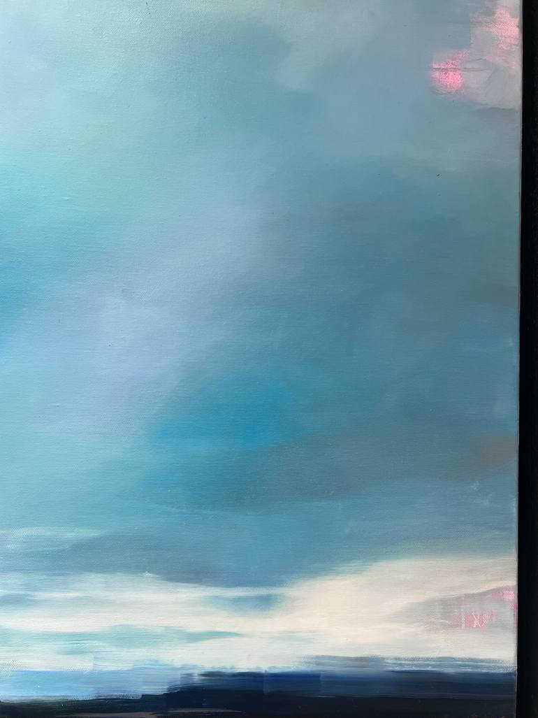 Original Abstract Seascape Painting by Janet Massey