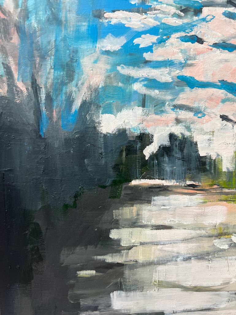 Original Contemporary Landscape Painting by Janet Massey