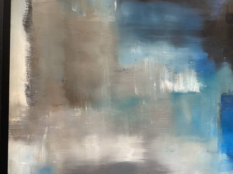 Original Modern Abstract Painting by Janet Massey