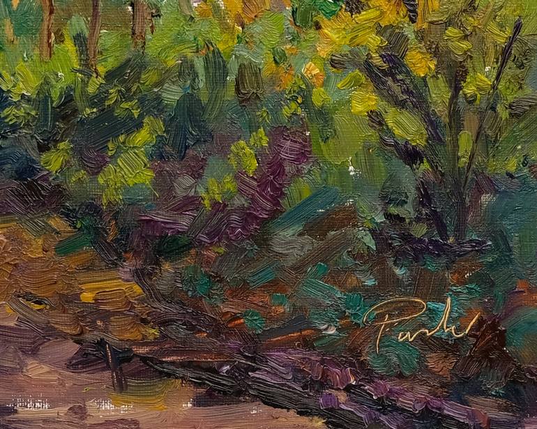 Original Impressionism Landscape Painting by Jeff Parker