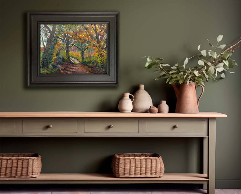 Original Impressionism Landscape Painting by Jeff Parker