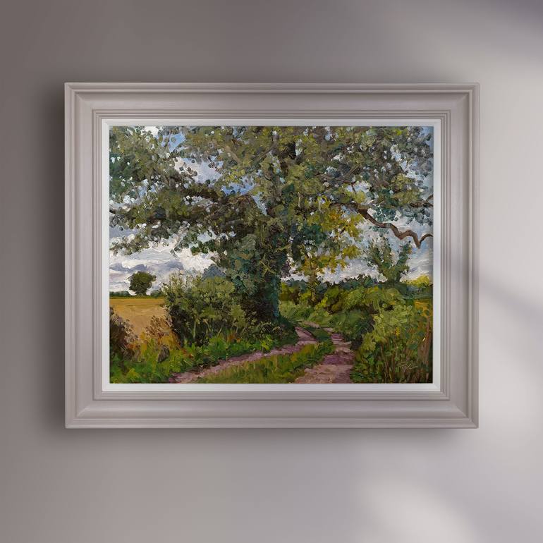 Original Impressionism Landscape Painting by Jeff Parker