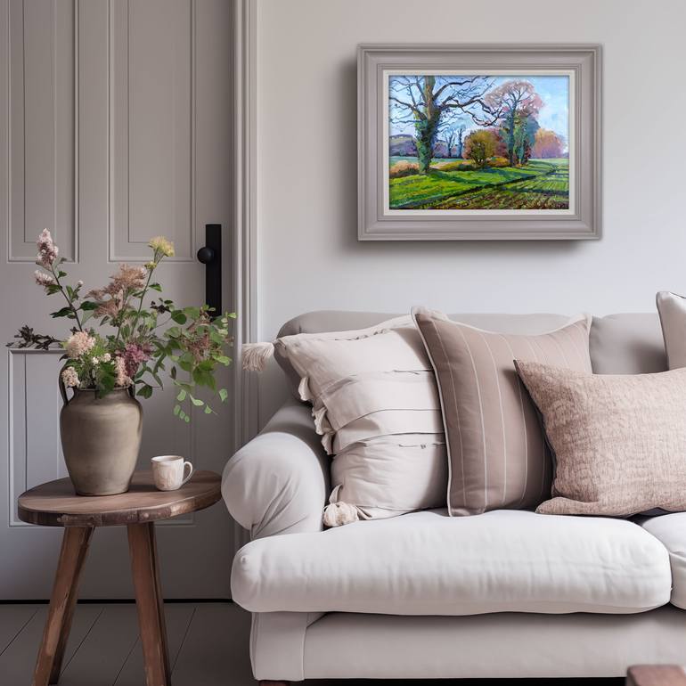 Original Expressionism Landscape Painting by Jeff Parker