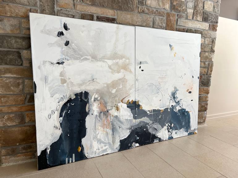 Original Abstract Expressionism Abstract Painting by Jenna Polla