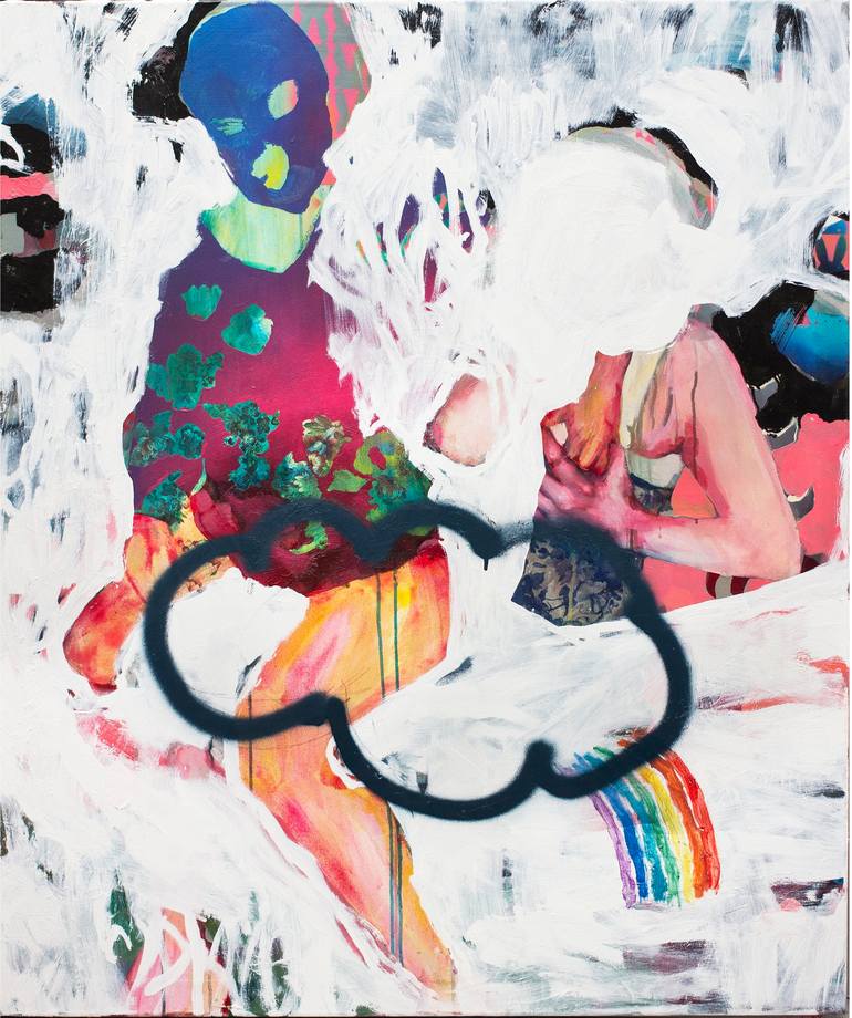 Original Expressionism Abstract Paintings by Kata Kukla