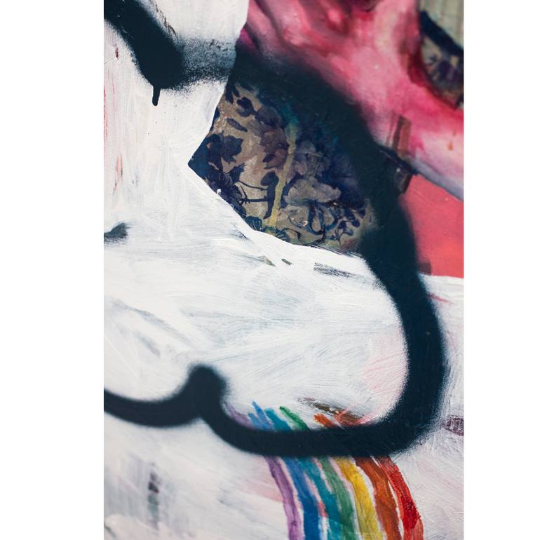 Original Expressionism Abstract Painting by Kata Kukla