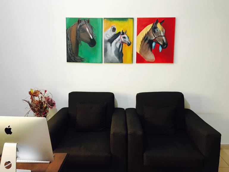 Original Other Horse Painting by Fatima Albadri