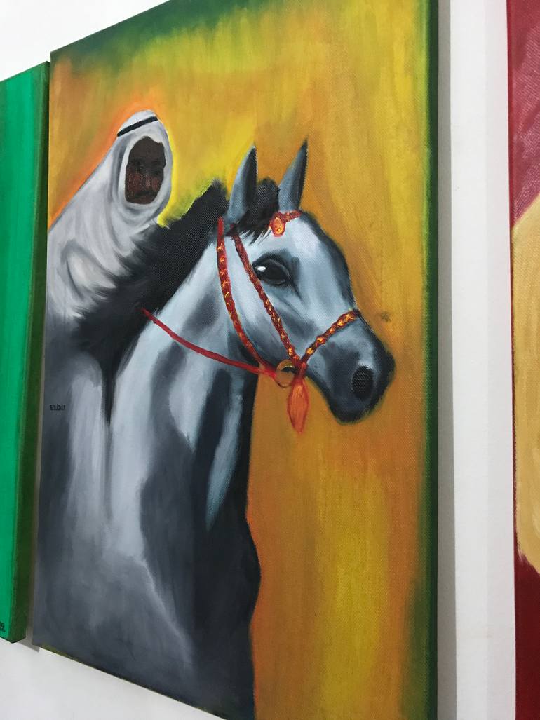 Original Other Horse Painting by Fatima Albadri