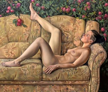 Original Figurative Nude Paintings by Roman Rembovsky
