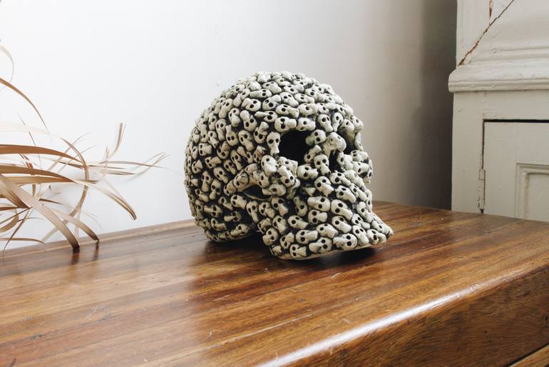 Original Art Deco Pop Culture/Celebrity Sculpture by Atentica Collective