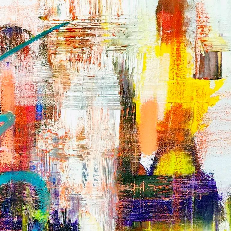 Original Abstract Expressionism Abstract Painting by Alma Lee