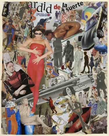 Print of Dada Fantasy Collage by Juan de Urbina