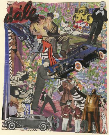 Print of Dada Fantasy Collage by Juan de Urbina