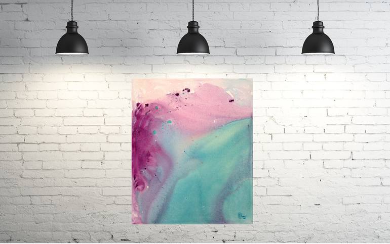 Original Minimalism Abstract Painting by Carlo Toma'