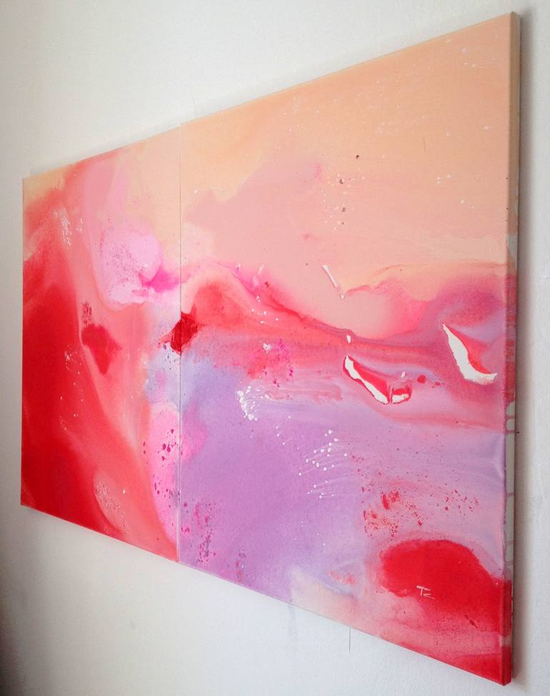Original Abstract Painting by Carlo Toma'