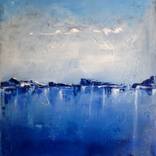 three ways on the blue by Carlo Toma'