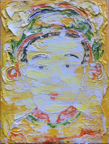 Original Fine Art Portrait Paintings by Tung Doan