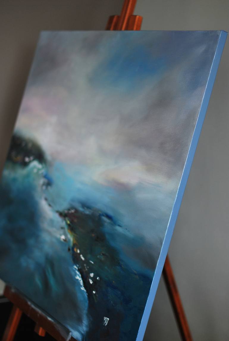 Original Seascape Painting by Anastasia Eriksen