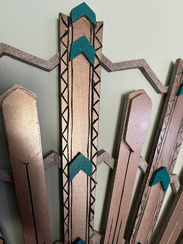Original Art Deco Architecture Sculpture by Joseph Winkie